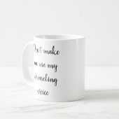 Mug Ma voix de consultation (Devant gauche)
