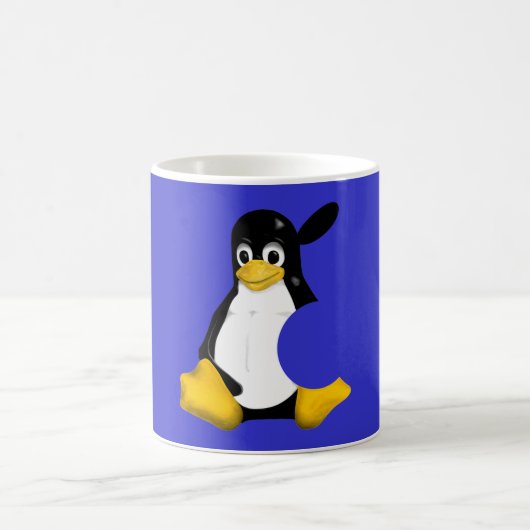 MUG MAC D'APPLE LINUX TUX DE POIRE (Centre)