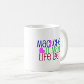 Mug Mac et Cheese Life (Devant droit)