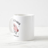 Mug Mac Mamas Bbq Marcher Dans Pig Out Sunny Summer Ca (Devant gauche)