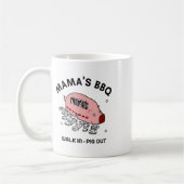 Mug Mac Mamas Bbq Marcher Dans Pig Out Sunny Summer Ca (Gauche)