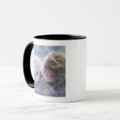 Mug Macaques japonais (fuscata de Macaca) se (Devant gauche)