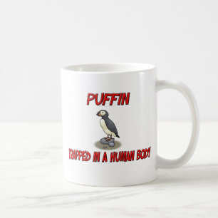 Mug Macareux emprisonné à un corps humain