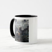 Mug Macareux huppés d'Alaska (Devant gauche)
