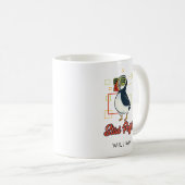Mug Macareux Studieux Oiseau Marin Mignon Cadeau Perso (Devant droit)