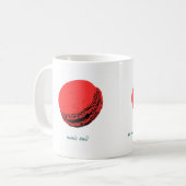 Mug macaron aux fraises (Devant gauche)