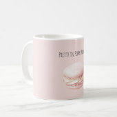 Mug Macaron rose ravissant (Devant gauche)