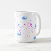 Mug Macarons appétissants en plaques d'aquarelle (Devant droit)