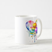 Mug Macarons aquarelles (Devant droit)