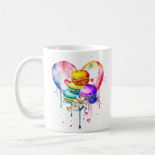 Mug Macarons aquarelles