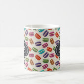 Mug Macarons Motifs parisiens colorés Anniversaire (Centre)