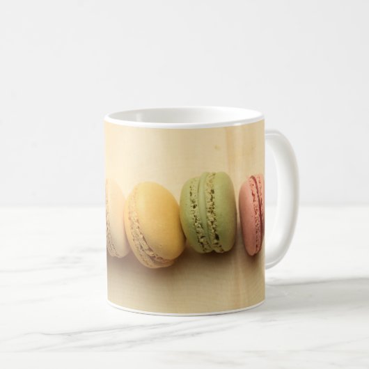 Mug Macarons par "Provence Provence" (Devant droit)