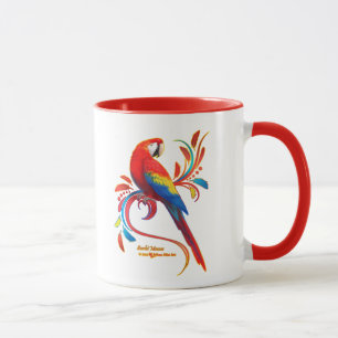 Mug Macaw-Scarlet