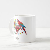Mug Macaws Tropical Boire Du Vin (Devant gauche)