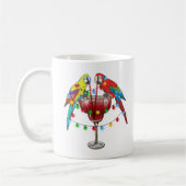 Mug Macaws Tropical Boire Du Vin (Gauche)