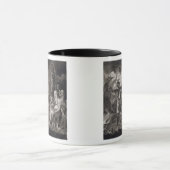 Mug Macbeth, les trois sorcières et Hecate dans l'acte (Centre)