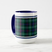Mug MacDonald du Clan Tartan des îles (Devant gauche)