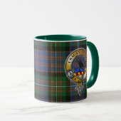 Mug MacDonnell Glengarry Tartan & Badge (Devant droit)