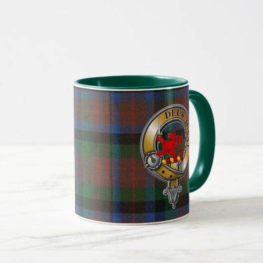 Mug MacDuff Tartan & Badge (Devant droit)