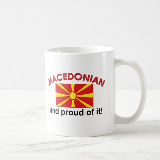 Mug Macédonien fier (Droite)