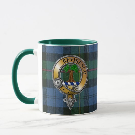 Mug MacEwen Tartan & Badge (Gauche)
