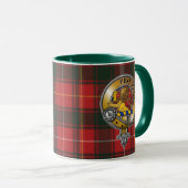 Mug MacFie Tartan & Badge (Devant droit)