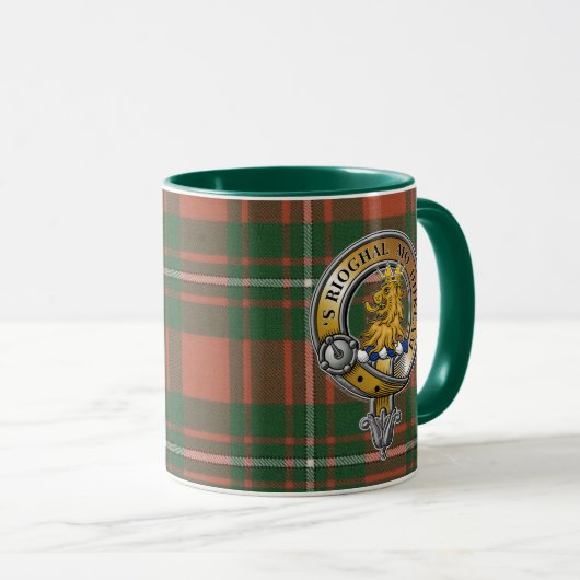 Mug MacGregor Tartan & Badge (Devant droit)