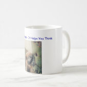 Mug Mâchez sur des choses - il vous aide à penser (Devant droit)