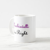 Mug machiavelli avait raison (Devant gauche)