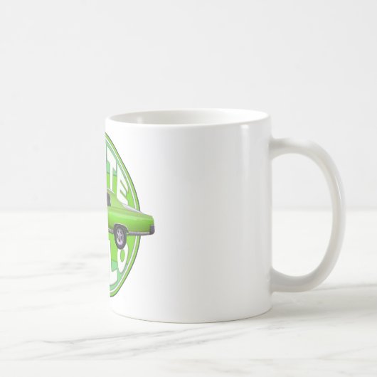 Mug machine 1970 verte de Monte Carlo (Droite)