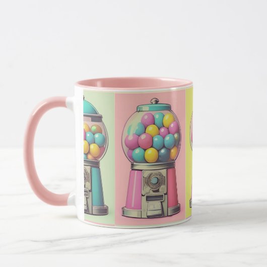 Mug Machine à Bubblegum rétro (Gauche)