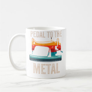Mug Machine à coudre à pédale Metal Quilting Femmes V