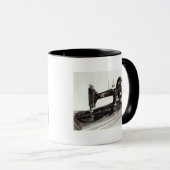 Mug Machine à coudre de "nouvelle famille" de (Devant droit)