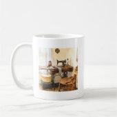Mug Machine à coudre et carrousel de fil (Gauche)