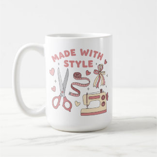 Mug Machine à coudre mignonne faite avec style Tailor