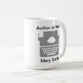 Mug Machine à écrire (Devant droit)