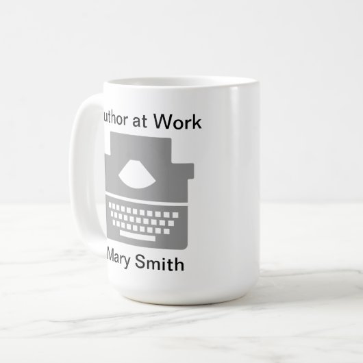 Mug Machine à écrire (Devant gauche)