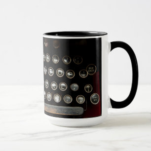 Mug Machine à écrire antique