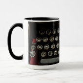 Mug Machine à écrire antique (Gauche)