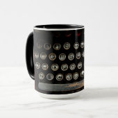 Mug Machine à écrire antique (Devant gauche)