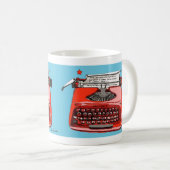 Mug Machine à écrire de Starlight Starfire (Devant droit)