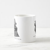 Mug Machine à écrire, le Fox rapide de brun… (Centre)
