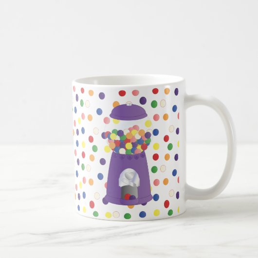 Mug Machine à gumball pourpre (Droite)