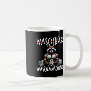 Mug Machine à laver Raccoon Raccoon Fitness Bodybuildi