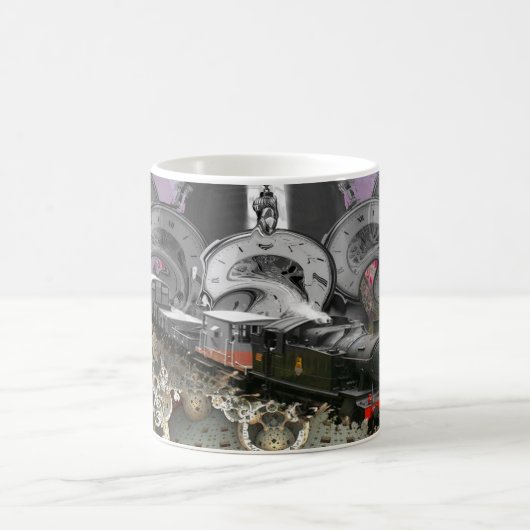 Mug Machine à temps Steampunk (Centre)