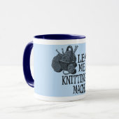 Mug Machine à tricoter (Devant gauche)