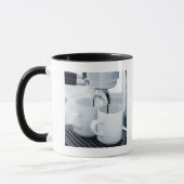 Mug Machine de café express faisant le café (Gauche)