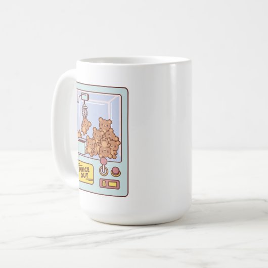 MUG MACHINE DE CLAVIER POUR OURS (Devant gauche)
