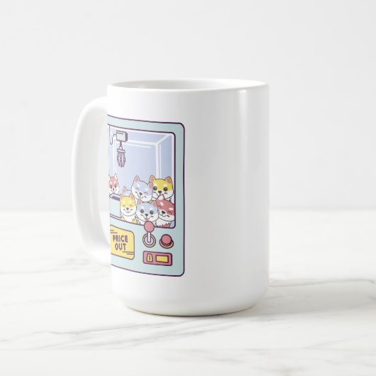 MUG MACHINE DE CLAW DE DOG (Devant gauche)