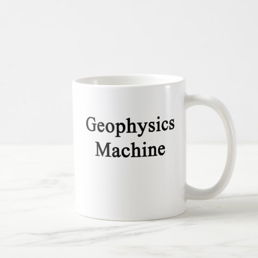 Mug Machine de géophysique (Droite)
